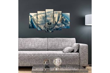 MDF-målning Dekorativ 5 Delar - Flerfärgad - Inredning - Tavlor & posters - Canvastavla