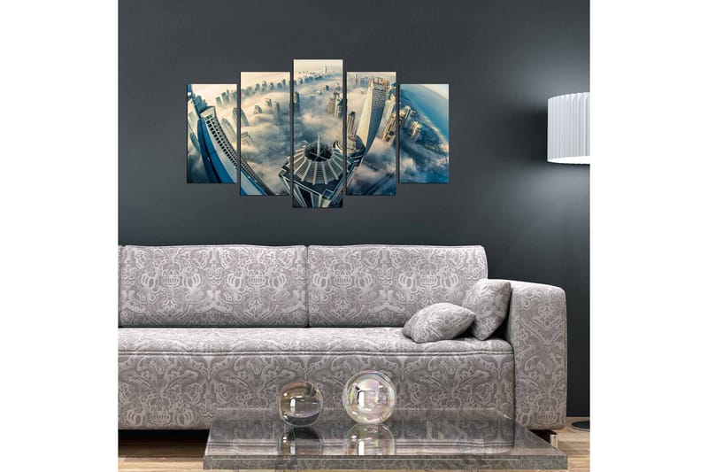 MDF-målning Dekorativ 5 Delar - Flerfärgad - Inredning - Tavlor & posters - Canvastavla