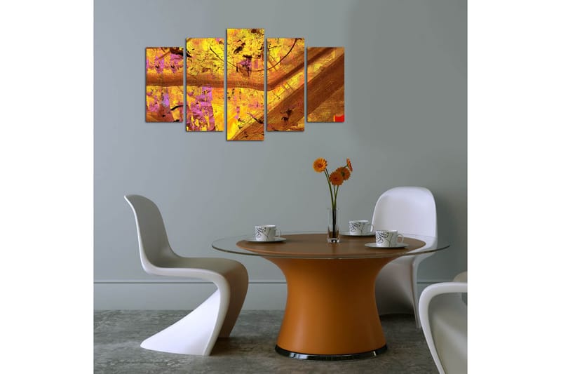 MDF-målning Dekorativ 5 Delar - Flerfärgad - Inredning - Tavlor & posters - Canvastavla