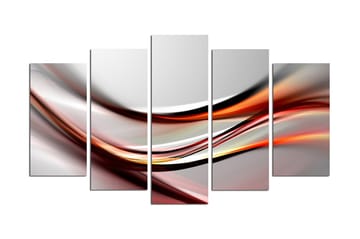 MDF-målning Dekorativ 5 Delar - Flerfärgad - Inredning - Tavlor & posters - Canvastavla