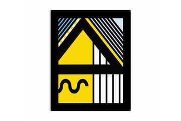 MDF-målning Dekorativ - Flerfärgad - Inredning - Tavlor & posters - Canvastavla