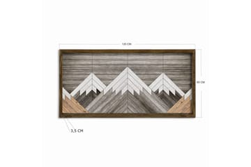 MDF-målning Dekorativ - Flerfärgad - Inredning - Tavlor & posters - Canvastavla