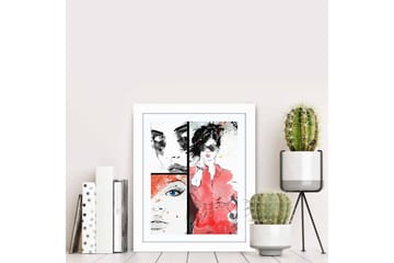 MDF-målning Dekorativ - Flerfärgad - Inredning - Tavlor & posters - Canvastavla