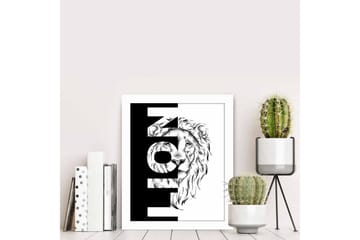 MDF-målning Dekorativ - Flerfärgad - Inredning - Tavlor & posters - Canvastavla