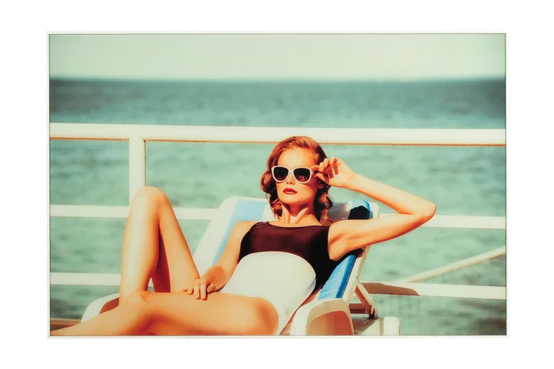 Sunbath Tavla, 120x80 cm Flerfärgad