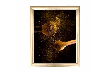 Tavla Abstract med Ram Flerfärgad - 23,5x28,5 cm - Inredning - Tavlor & posters - Canvastavla