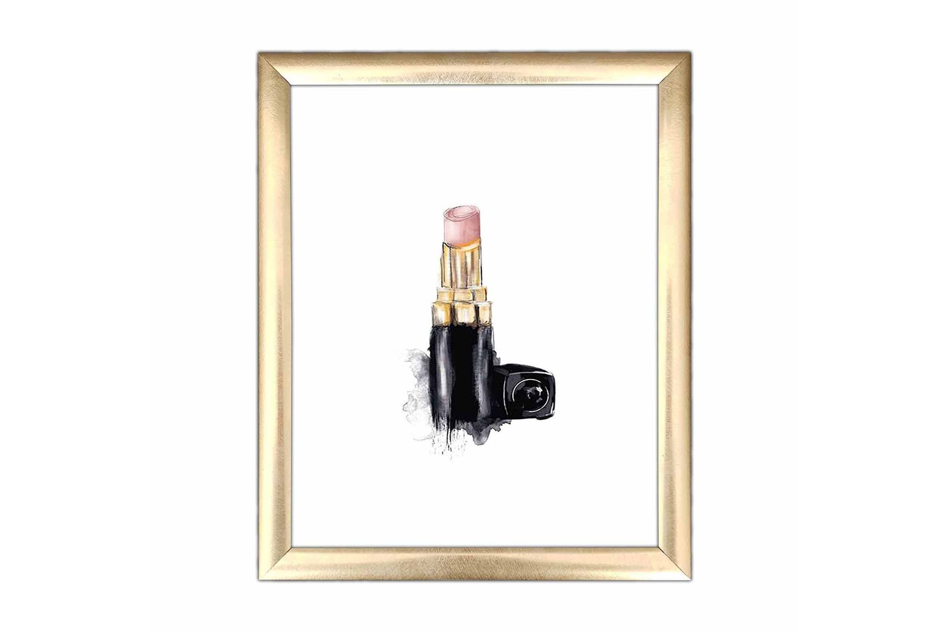 Tavla Abstract med Ram Flerfärgad - 23,5x28,5 cm