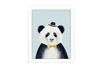 Tavla Animal Med Ram Flerfärgad 23,5X28,5 - 23,5x28,5 cm - Inredning - Tavlor & posters - Canvastavla