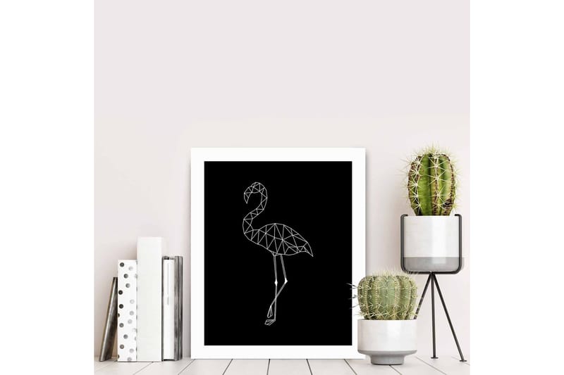 Tavla Animal med Ram Flerfärgad - 23,5x28,5 cm - Inredning - Tavlor & posters - Canvastavla