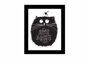 Tavla Animal med Ram Flerfärgad - 23,5x28,5 cm - Inredning - Tavlor & posters - Canvastavla