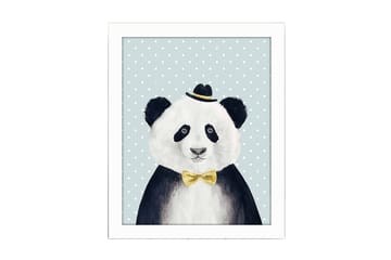 Tavla Animal med Ram Flerfärgad - 23,5x28,5 cm - Inredning - Tavlor & posters - Canvastavla