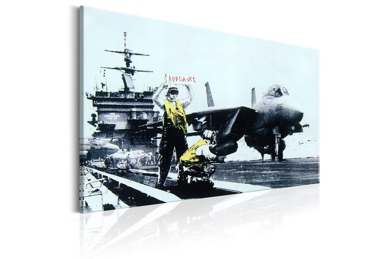 Tavla Applause by Banksy 60x40 - Inredning - Tavlor & posters - Canvastavla