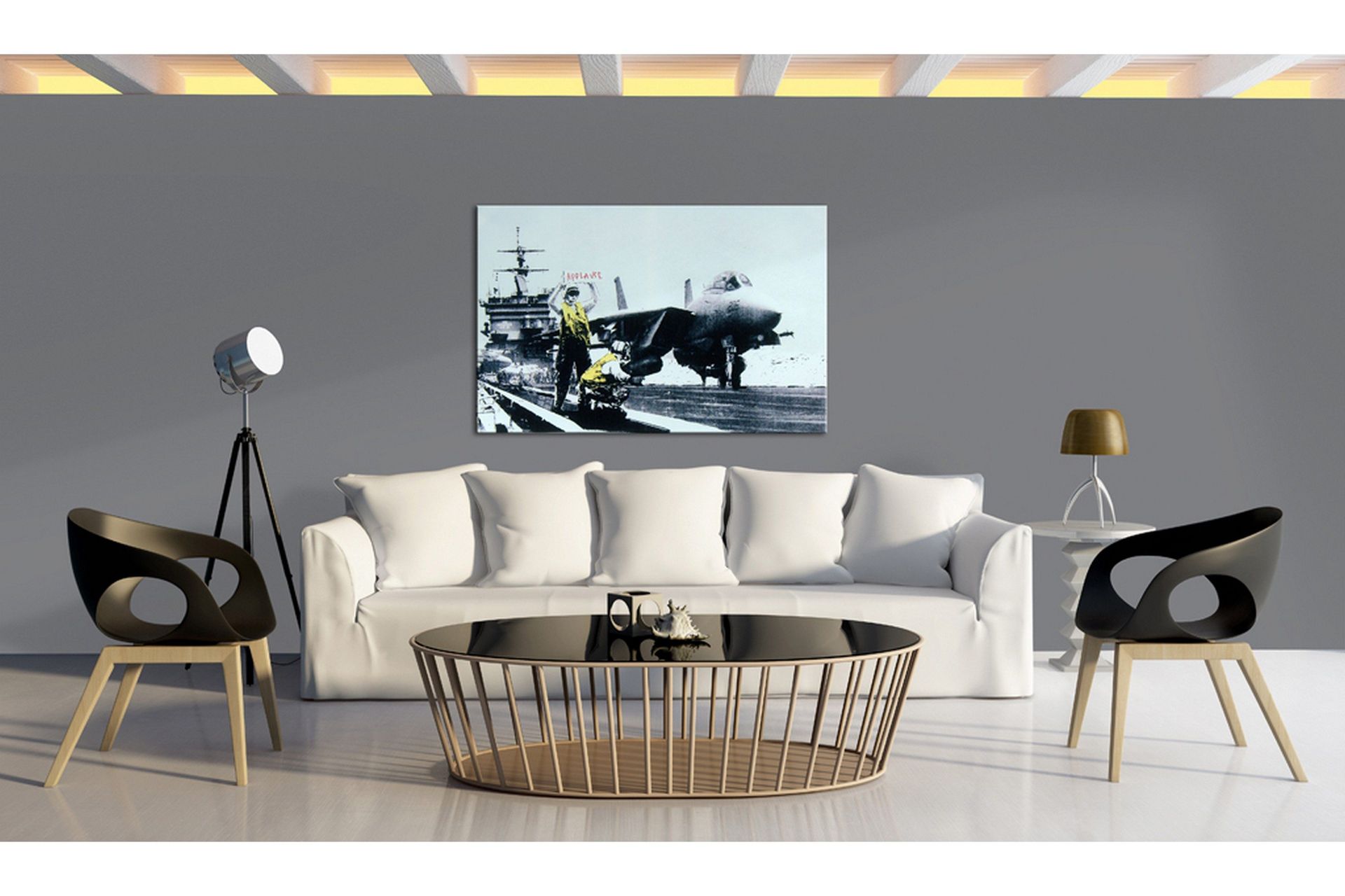 Tavla Applause by Banksy 60x40 -