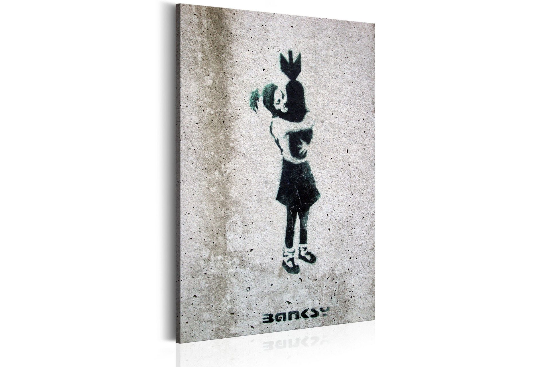 Tavla Bomb Hugger By Banksy 80x120 cm -