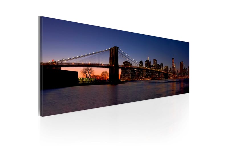 Tavla Brooklyn Bridge panorama 135x45 - Artgeist sp. z o. o. - Canvastavla