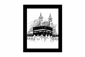 Tavla Building med Ram Flerfärgad - 23,5x28,5 cm - Inredning - Tavlor & posters - Canvastavla