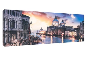 Tavla Canvas Blue Venice Flerfärgad 60X150 - 60x150 cm - Inredning - Tavlor & posters - Canvastavla
