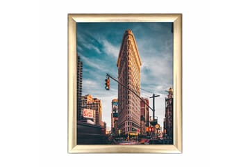 Tavla City Med Ram Flerfärgad 23,5X28,5 - 23,5x28,5 cm - Inredning - Tavlor & posters - Canvastavla