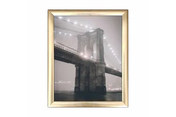 Tavla City med Ram Flerfärgad - 23,5x28,5 cm - Inredning - Tavlor & posters - Canvastavla