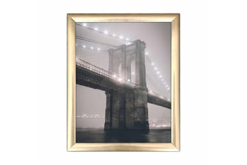Tavla City med Ram Flerfärgad - 23,5x28,5 cm - Inredning - Tavlor & posters - Canvastavla
