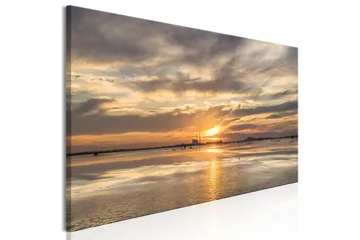 Tavla Cloudy Evening (1 Part) Narrow 150x50 - Inredning - Tavlor & posters - Canvastavla
