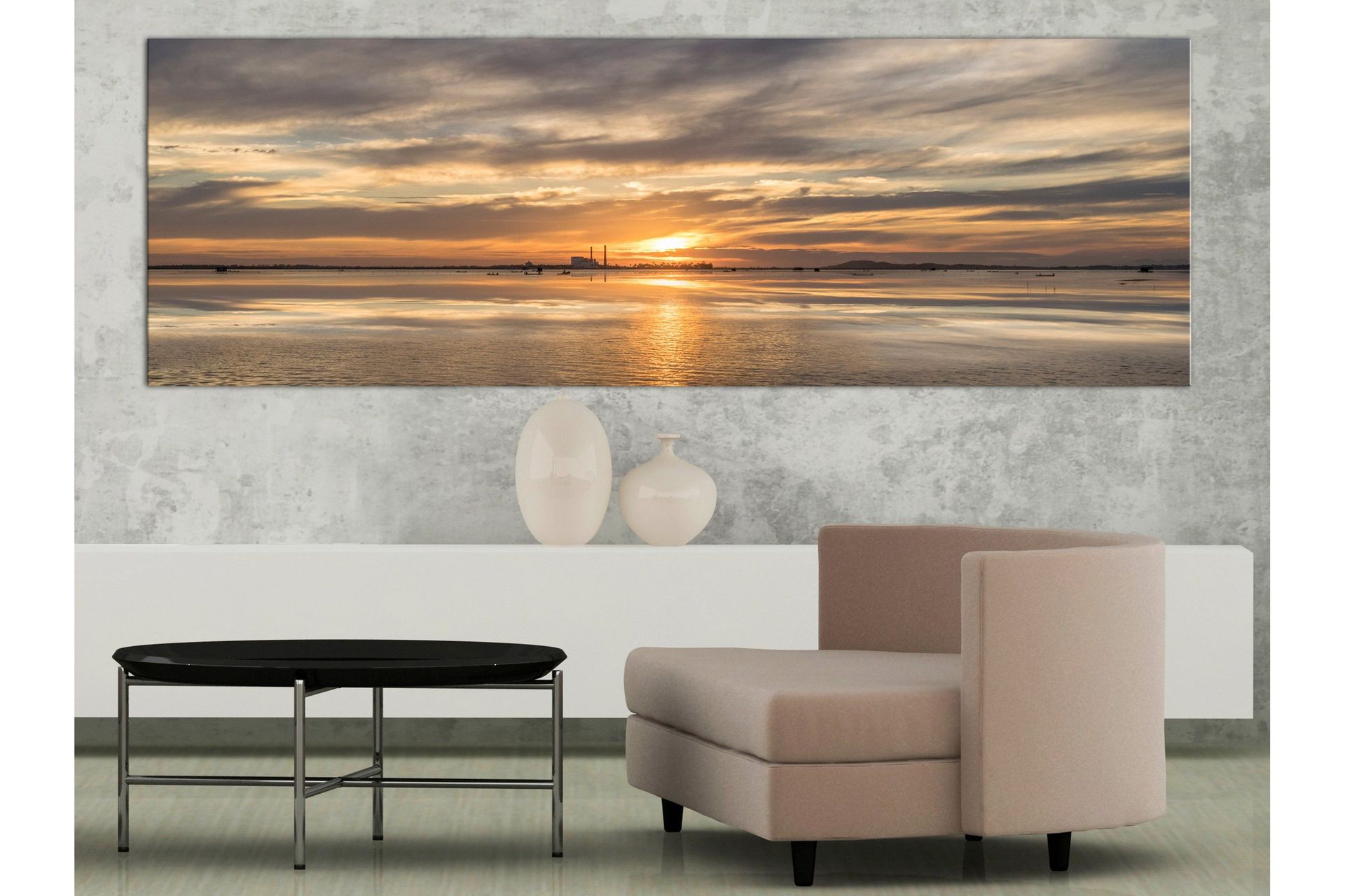 Tavla Cloudy Evening (1 Part) Narrow 150x50 -