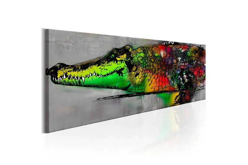 Tavla Colourful Beast 120x40 cm