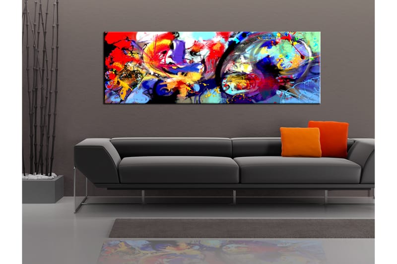 Tavla Colourful Immersion 135x45 - Artgeist sp. z o. o. - Canvastavla