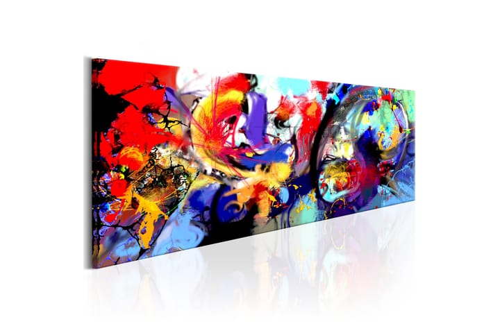 Tavla Colourful Immersion 135x45 - Artgeist sp. z o. o. - Canvastavla