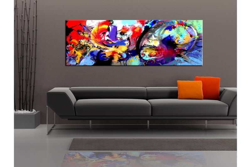 Tavla Colourful Immersion 150x50 - Artgeist sp. z o. o. - Canvastavla