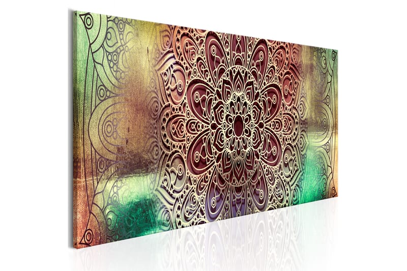Tavla Colourful Mandala 135x45 - Artgeist sp. z o. o. - Canvastavla