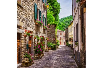 Tavla Como Flerfärgad 50X50 - 50x50 cm - Inredning - Tavlor & posters - Canvastavla