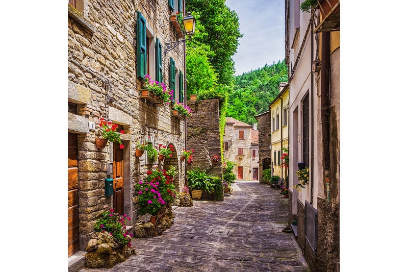 Tavla Como Flerfärgad 50X50 - 50x50 cm - Inredning - Tavlor & posters - Canvastavla