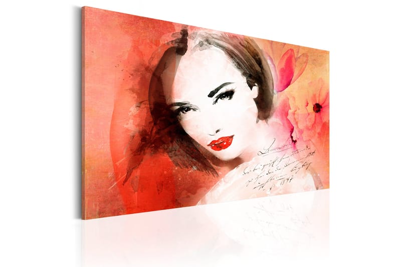 Tavla Crimson Lady 120x80 cm