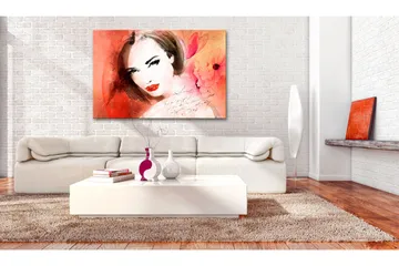 Tavla Crimson Lady 120x80 VALUE_MISSING_1 - Inredning - Tavlor & posters - Canvastavla