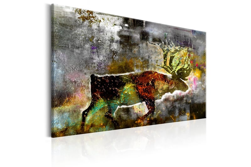 Tavla Emerald Caribou 60x40 cm - Inredning - Tavlor & posters - Canvastavla
