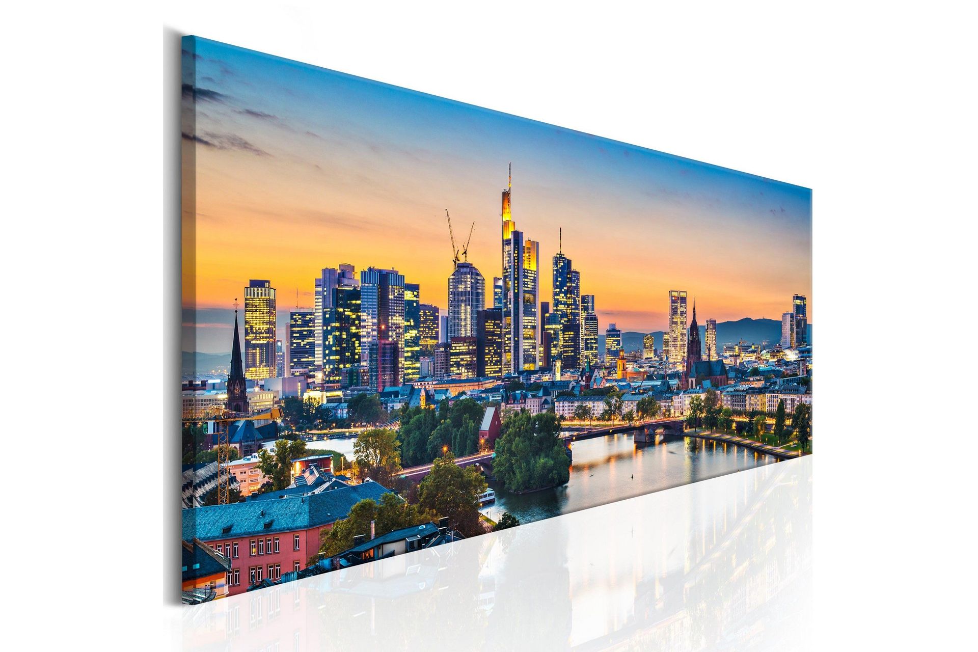 Tavla Evening In Frankfurt 150x50 cm -
