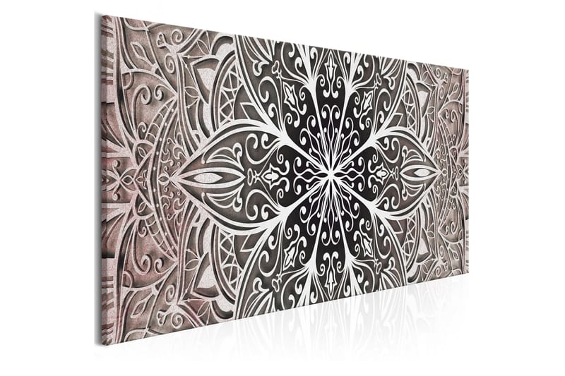 Tavla Feathers (1 Part) Pink Narrow 150x50 - Inredning - Tavlor & posters - Canvastavla