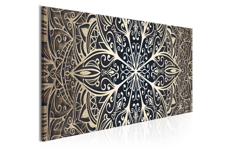 Tavla Feathers (1 Part) Brown Narrow 150x50 - Inredning - Tavlor & posters - Canvastavla