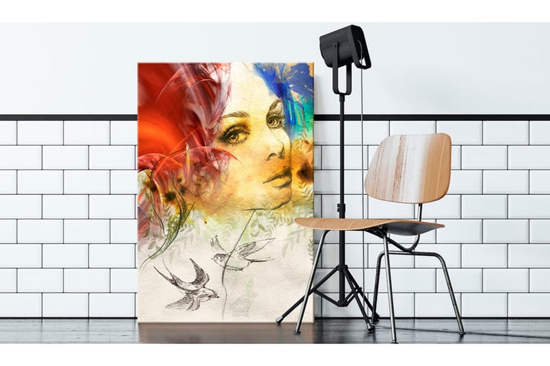 Tavla Fiery Lady 80x120 cm - Inredning - Tavlor & posters - Canvastavla