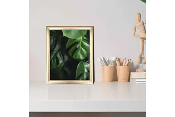 Tavla Floral med Ram Flerfärgad - 23,5x28,5 cm - Inredning - Tavlor & posters - Canvastavla