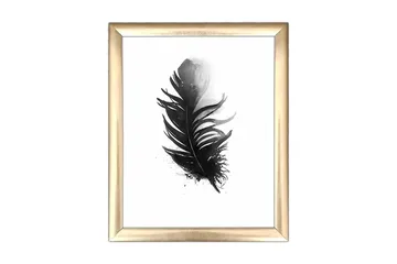 Tavla Floral med Ram Flerfärgad - 23,5x28,5 cm - Inredning - Tavlor & posters - Canvastavla