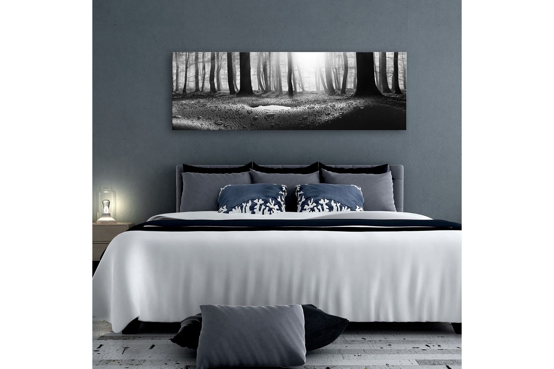 Tavla Forest after Rain (1 Part) Narrow 120x40 -