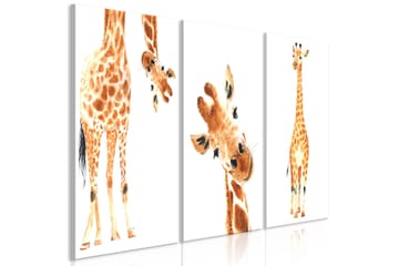 Tavla Funny Giraffes 3 Parts 120x60