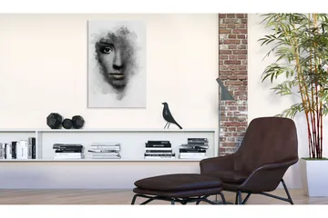 Tavla Grey Portrait VALUE_MISSING_3 80x120 - Inredning - Tavlor & posters - Canvastavla