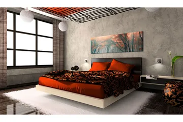Tavla Höstlig Dimma 135x45 cm - Inredning - Tavlor & posters - Canvastavla