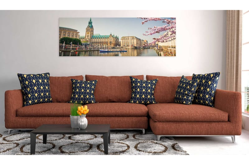 Tavla Hamburg Town Hall 150x50 cm - Inredning - Tavlor & posters - Canvastavla