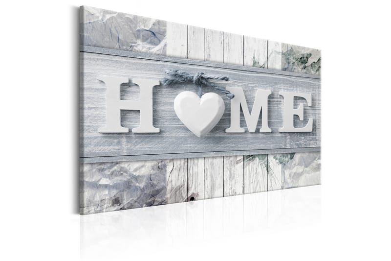 Tavla Home: Winter House 90x60 - Artgeist sp. z o. o. - Canvastavla