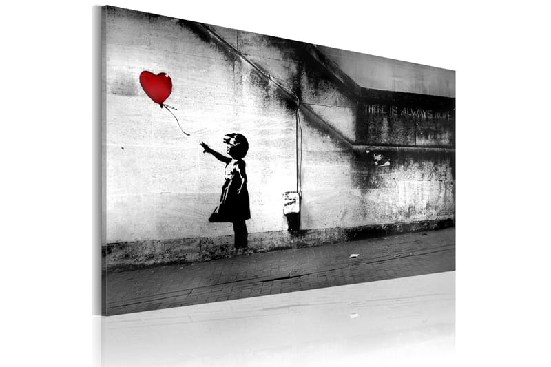 Tavla Hope Banksy 60x40 - Artgeist sp. z o. o. - Canvastavla