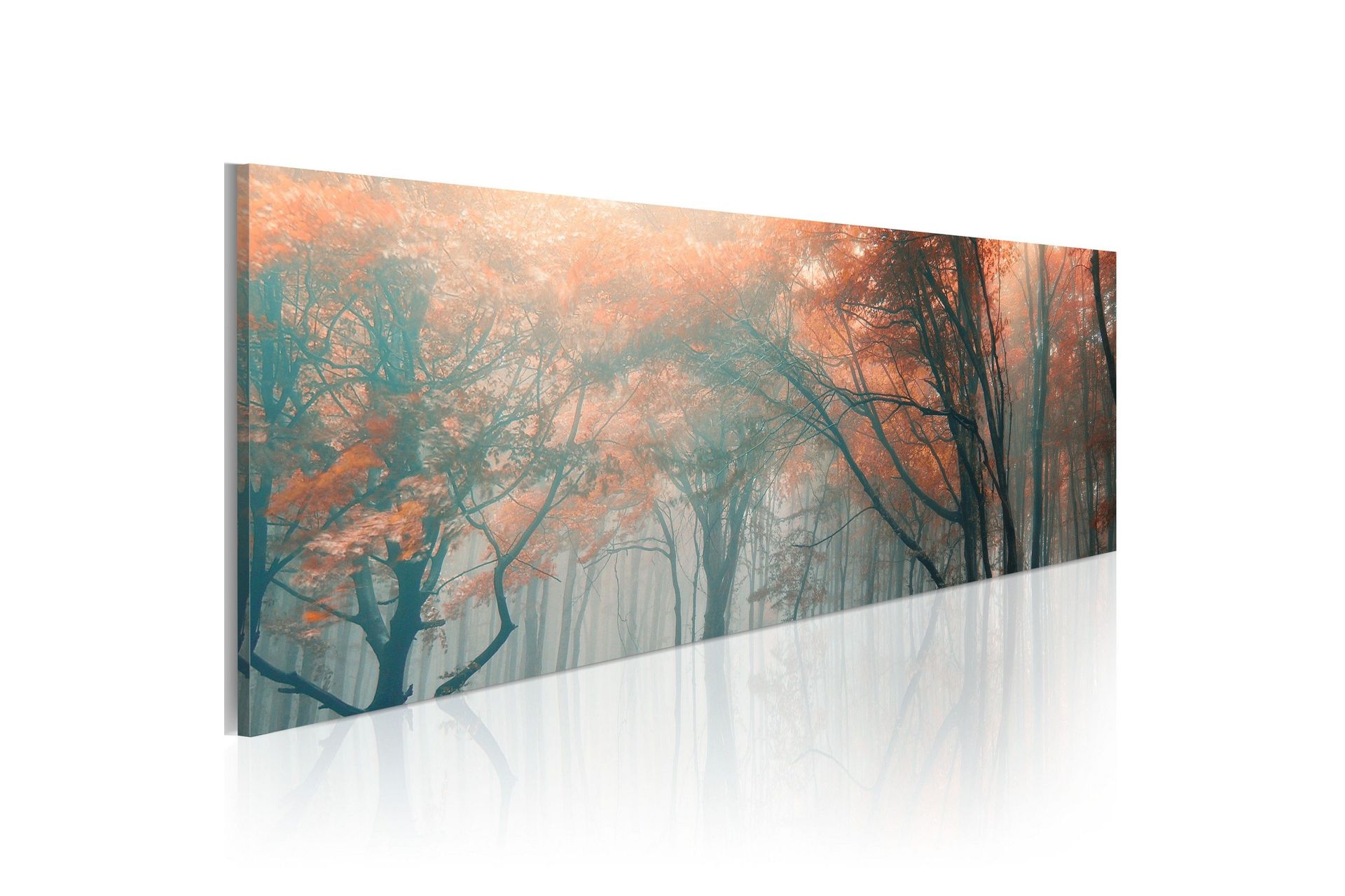 Tavla Höstlig Dimma 135x45 cm -